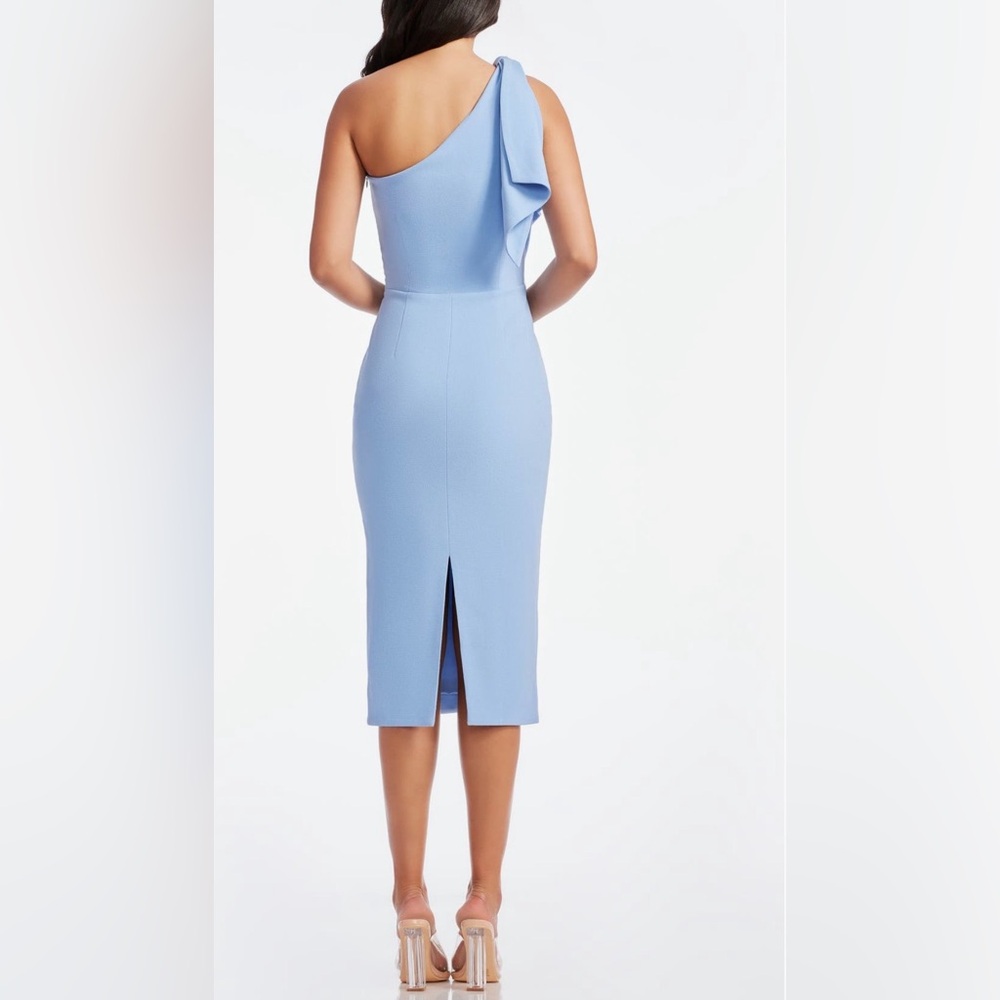 Dress The Population Tiffany One-Shoulder Midi Dress View 3